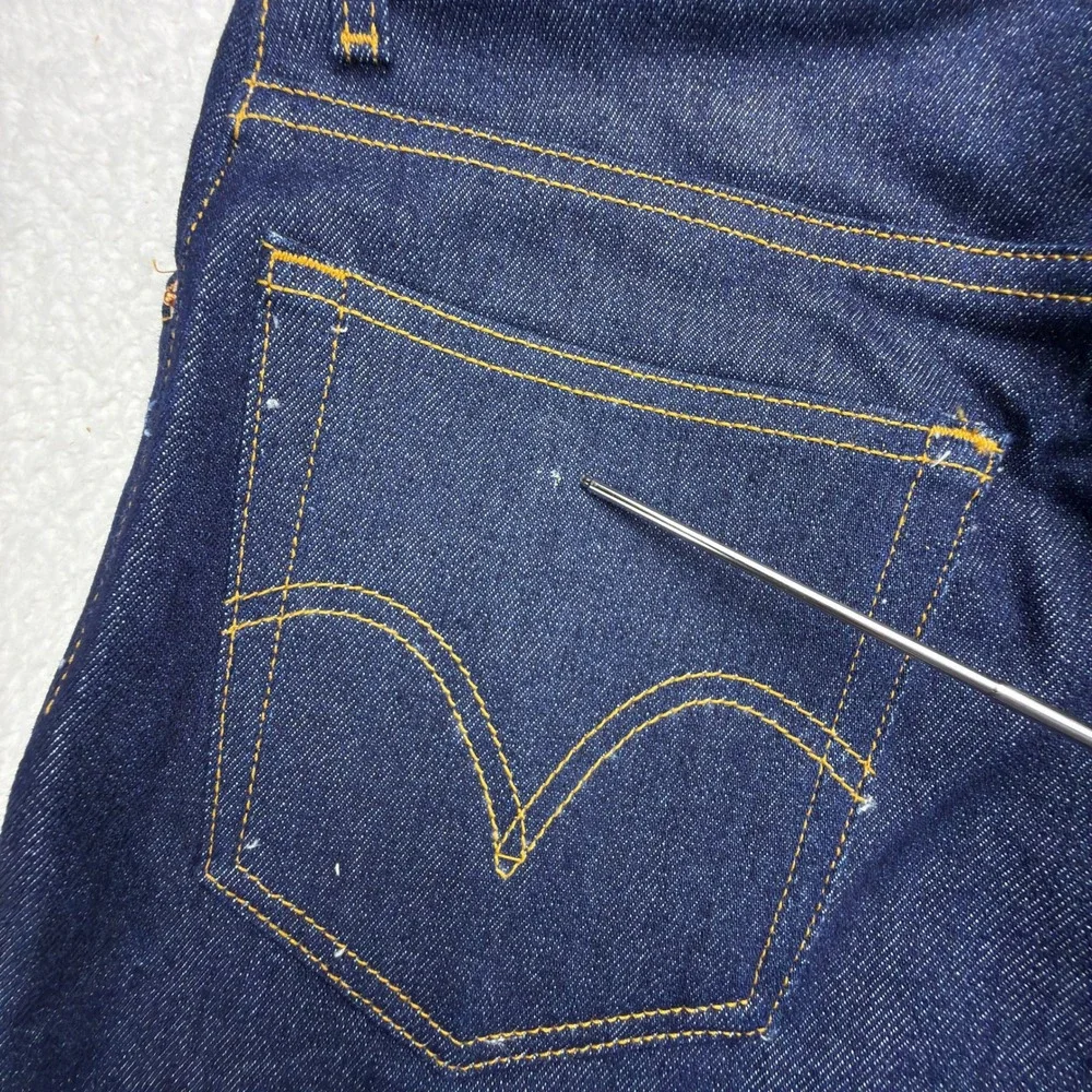 Levis 517 Bootcut Jeans Mens 40x30 Dark Wash Blue Denim NWT